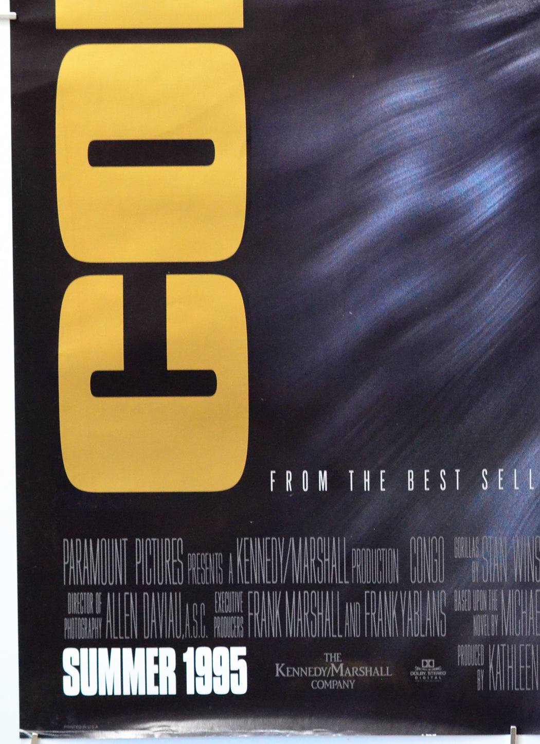Congo (Bottom Left) Cinema One Sheet Movie Poster 