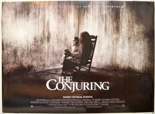 The Conjuring  Original Quad Poster - Film Poster - Movie Poster