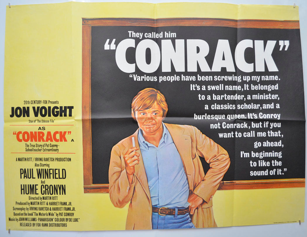 CONRACK Original Quad Poster - Film Poster - Movie Poster