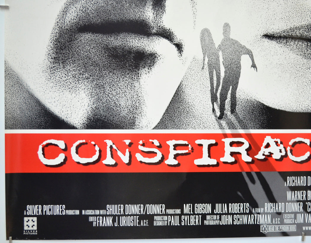 CONSPIRACY THEORY (Bottom Left) Cinema Quad Movie Poster 