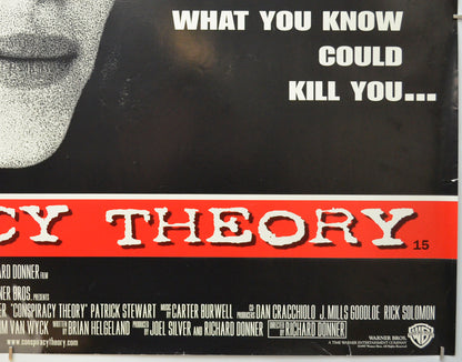 CONSPIRACY THEORY (Bottom Right) Cinema Quad Movie Poster 