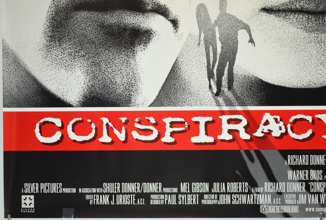 CONSPIRACY THEORY (Bottom Left) Cinema Quad Movie Poster 