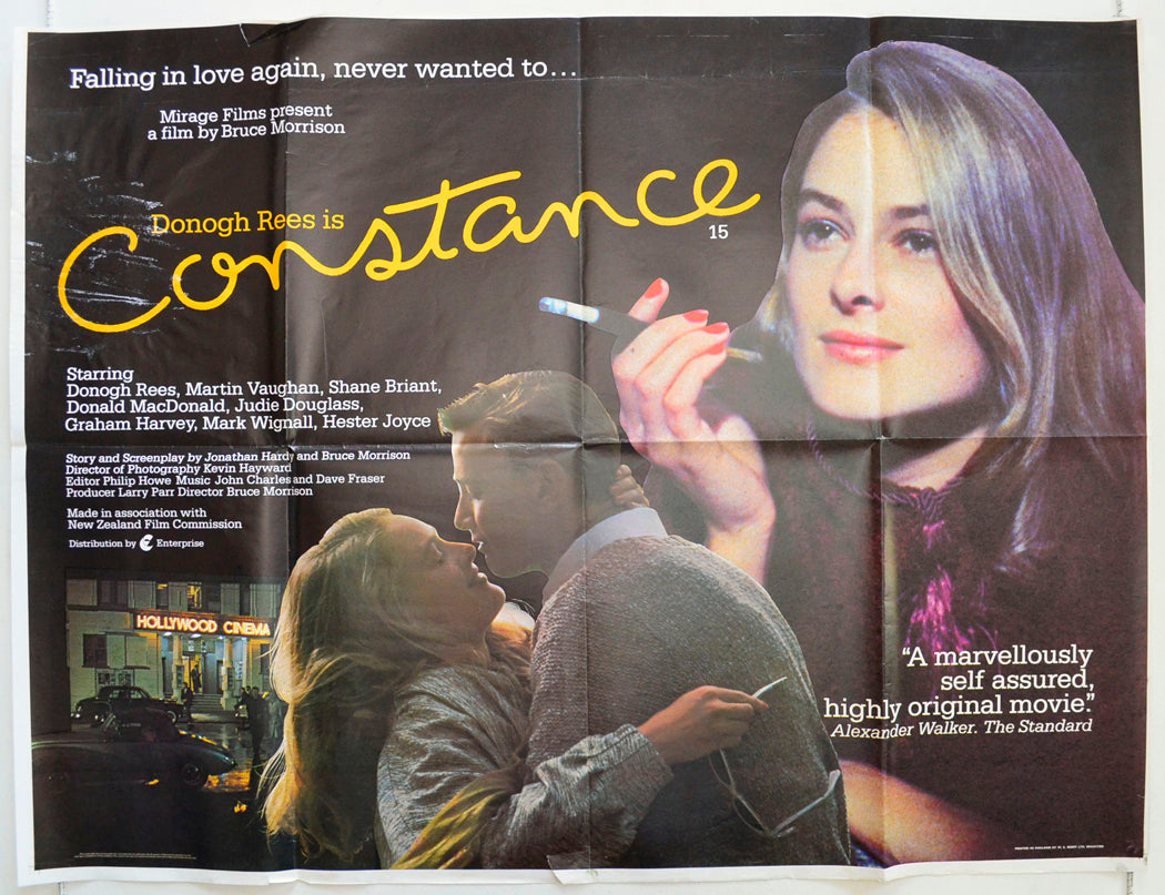 Constance Original British Quad Poster - Film Poster - Movie Poster 