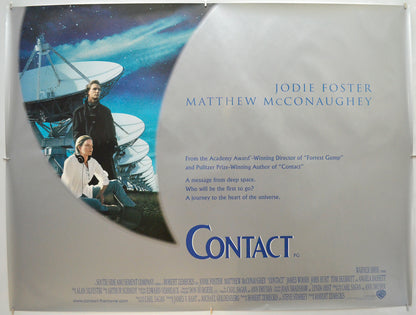 Contact Original Quad Poster - Film Poster - Movie Poster