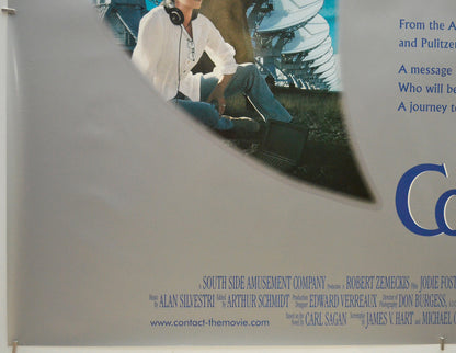 CONTACT (Bottom Left) Cinema Quad Movie Poster 