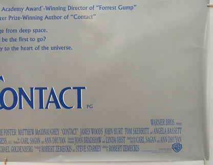 CONTACT (Bottom Right) Cinema Quad Movie Poster 