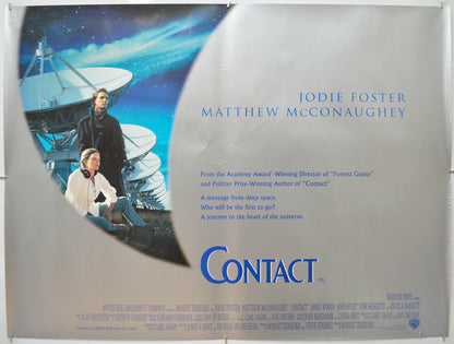 Contact Original Quad Poster - Film Poster - Movie Poster