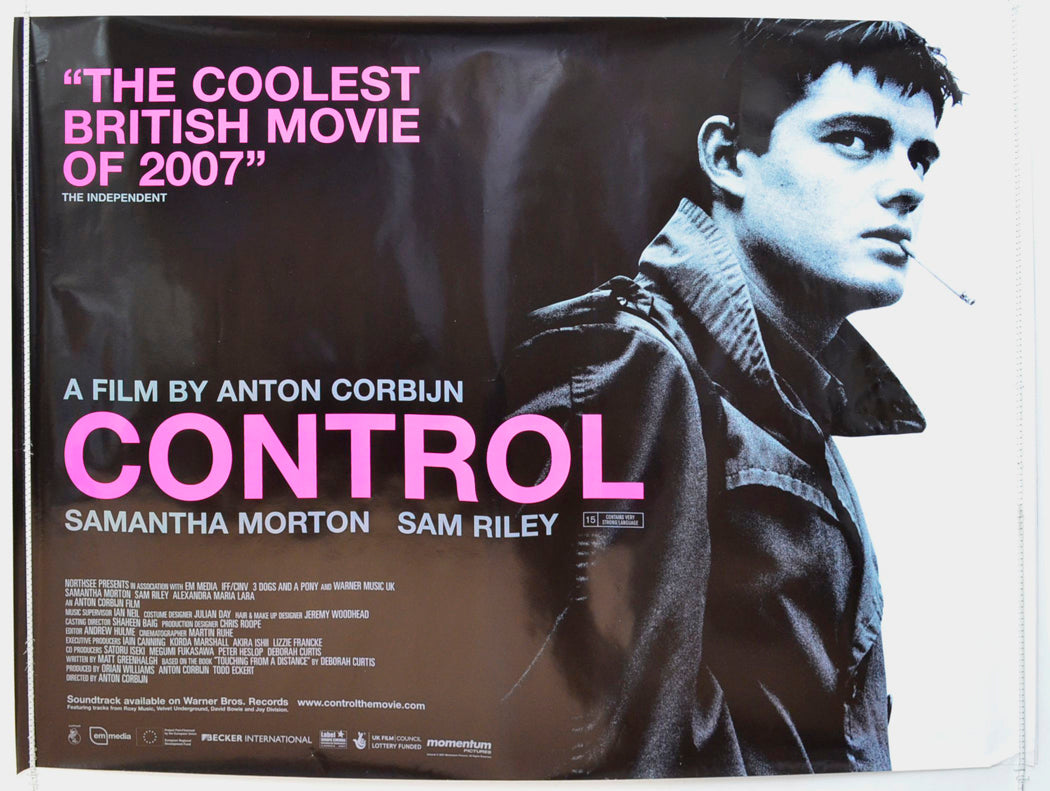 Control  Original British Quad Poster - Film Poster - Movie Poster