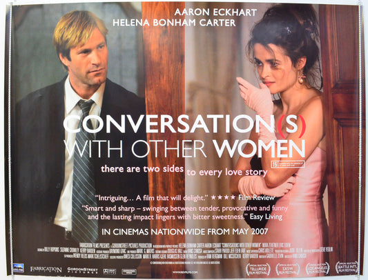 Conversations With Other Women Original British Quad Poster - Film Poster - Movie Poster 