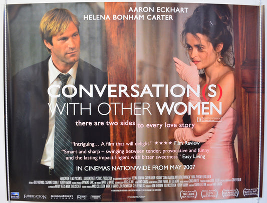 Conversations With Other Women  Original British Quad Poster - Film Poster - Movie Poster 