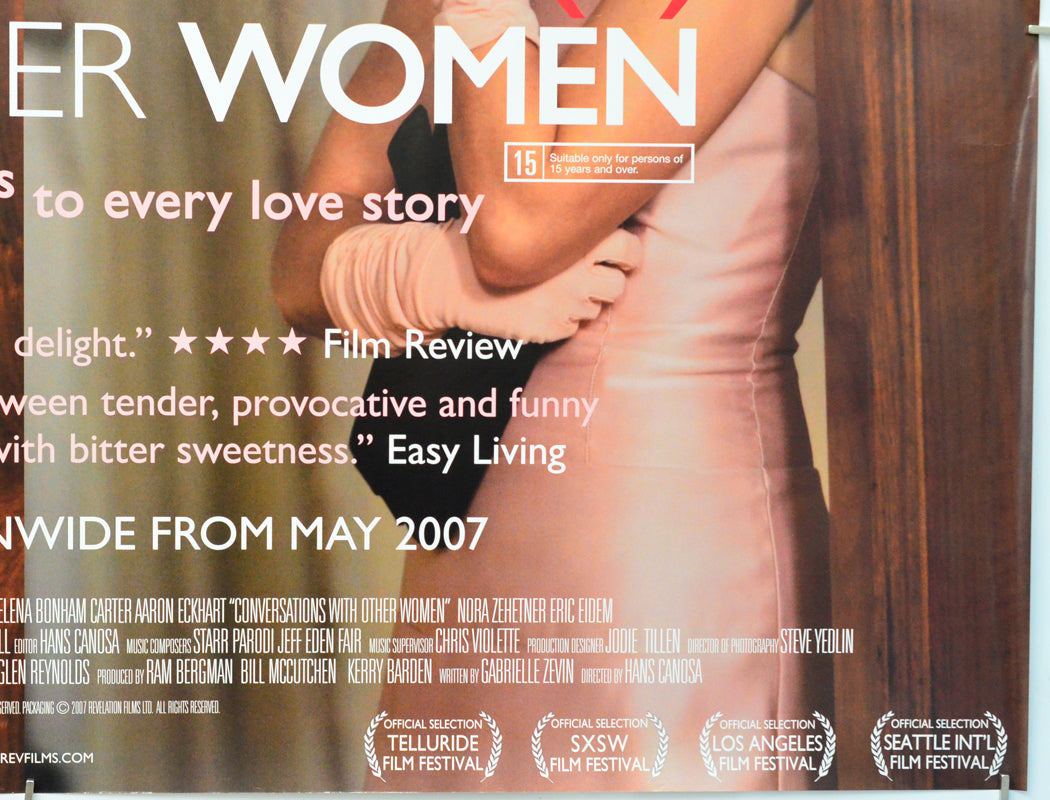 Conversations With Other Women (Bottom Right) Cinema Quad Movie Poster 