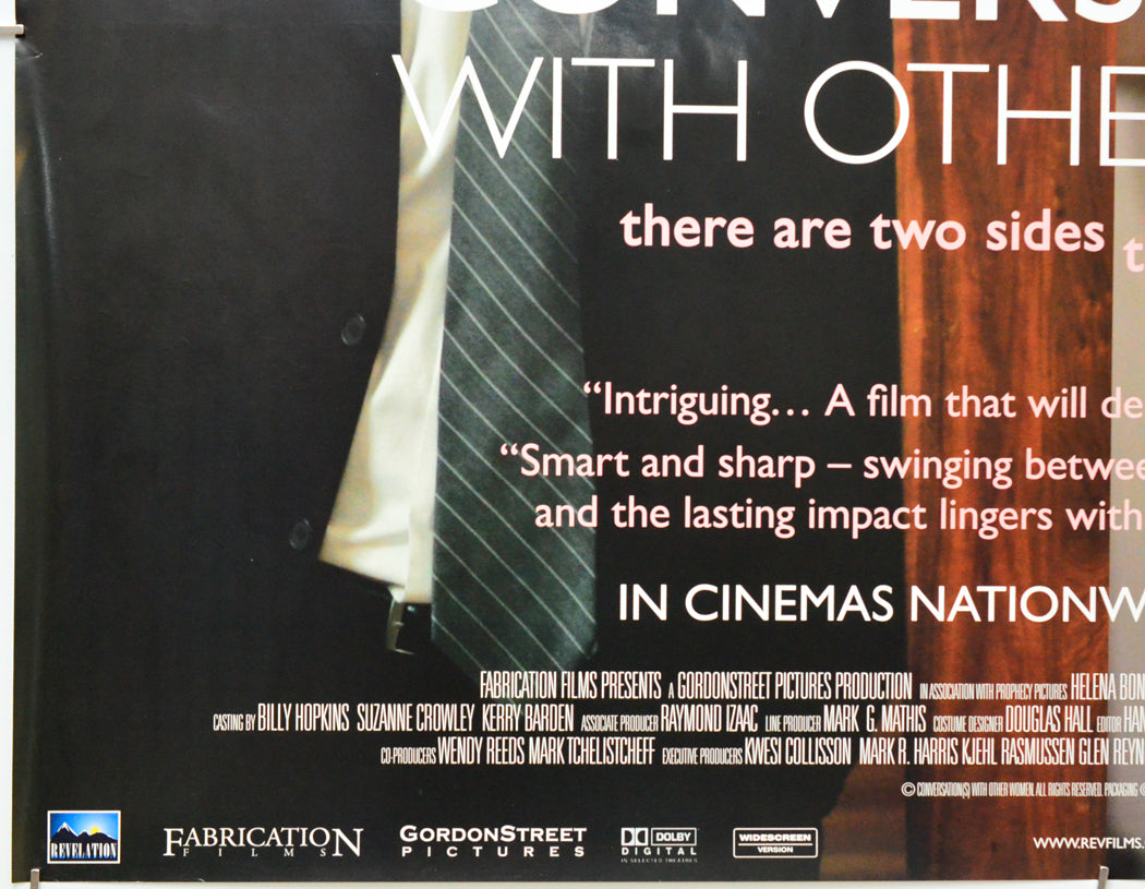 Conversations With Other Women (Bottom Left) Cinema Quad Movie Poster 