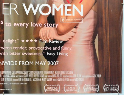 Conversations With Other Women (Bottom Right) Cinema Quad Movie Poster 