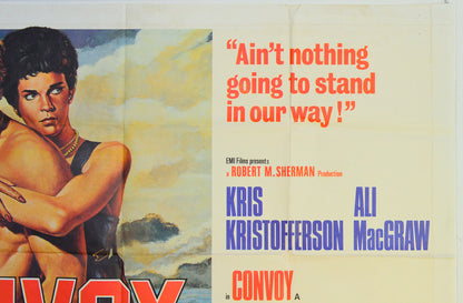 CONVOY (Top Right) Cinema Quad Movie Poster 