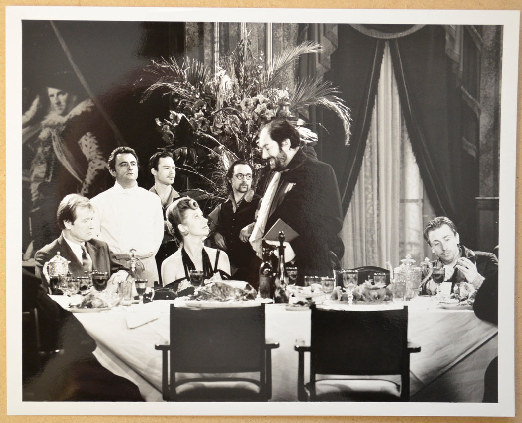 THE COOK THE THIEF HIS WIFE AND HER LOVER (Still 8) Cinema Black and White Press Stills 