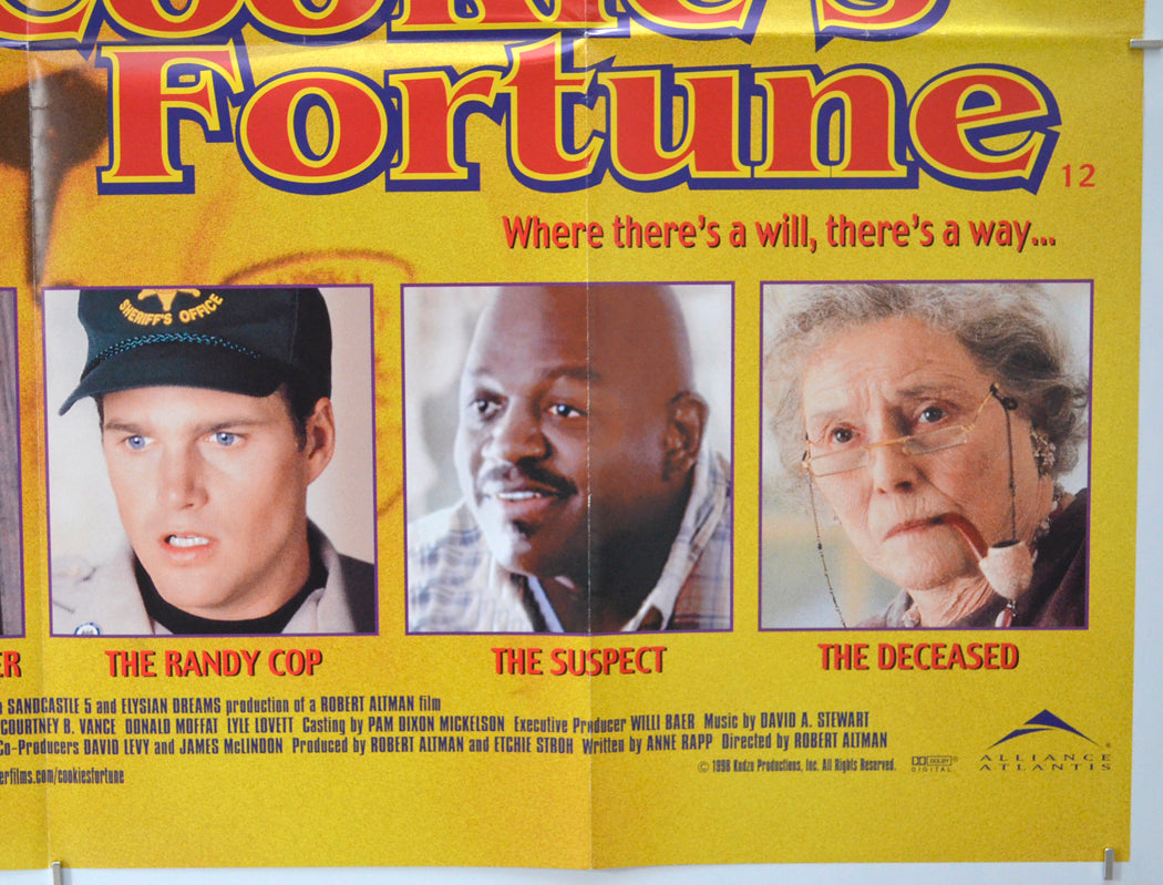 COOKIE’S FORTUNE (Bottom Right) Cinema Quad Movie Poster 