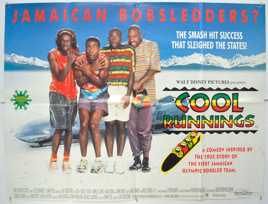 Cool Runnings Original Quad Poster - Film Poster - Movie Poster