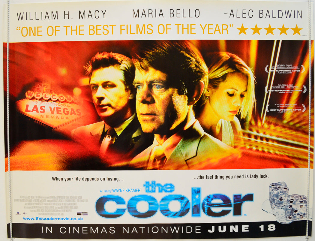 The Cooler  Original British Quad Poster - Film Poster - Movie Poster 