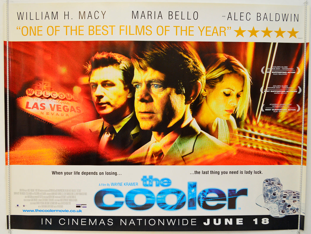 The Cooler  Original British Quad Poster - Film Poster - Movie Poster 