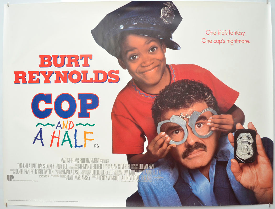 Cop And A Half Original Quad Poster - Film Poster - Movie Poster