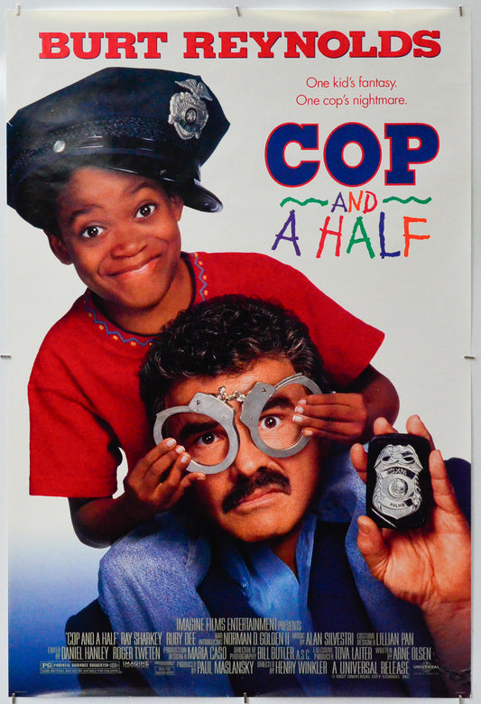 Cop And A Half - Original One Sheet Poster - Film Poster - Movie Poster 