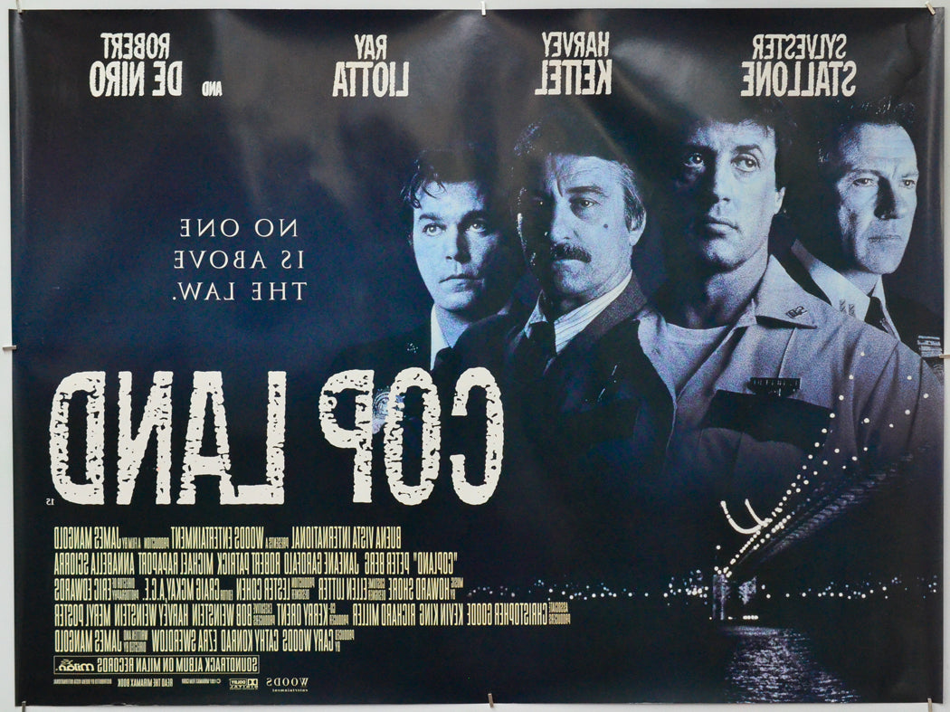 Cop Land (Back) Cinema Quad Movie Poster 