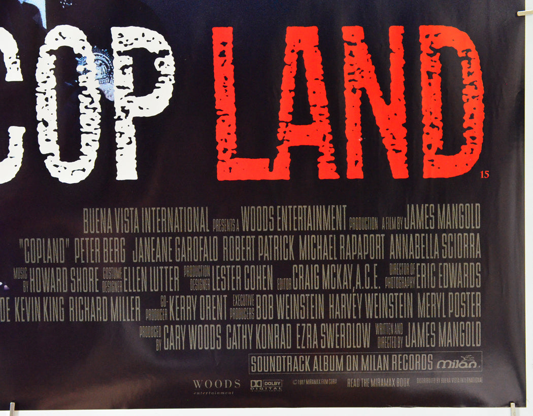 Cop Land (Bottom Right) Cinema Quad Movie Poster 