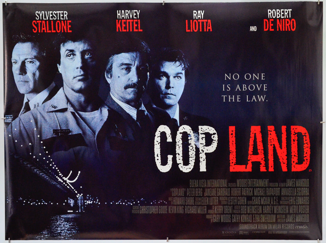 Cop Land - Original Quad Poster - Film Poster - Movie Poster
