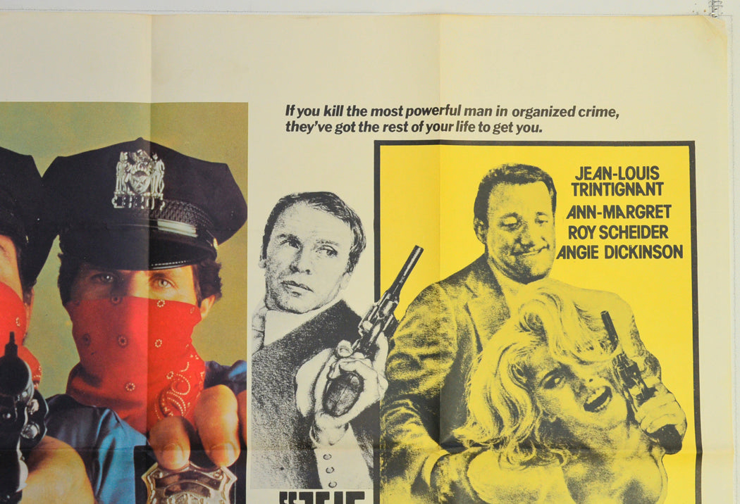 COPS AND ROBBERS / THE OUTSIDE MAN (Top Right) Cinema Quad Movie Poster 