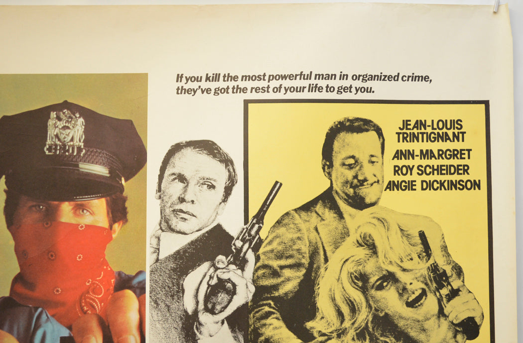 COPS AND ROBBERS / THE OUTSIDE MAN (Top Right) Cinema Quad Movie Poster 