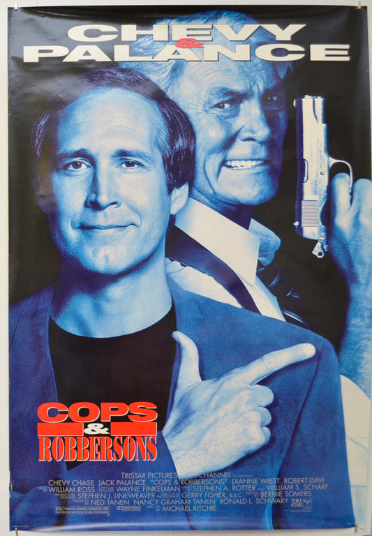 Cops and Robbersons Original One Sheet Poster - Film Poster - Movie Poster - Cinema Poster