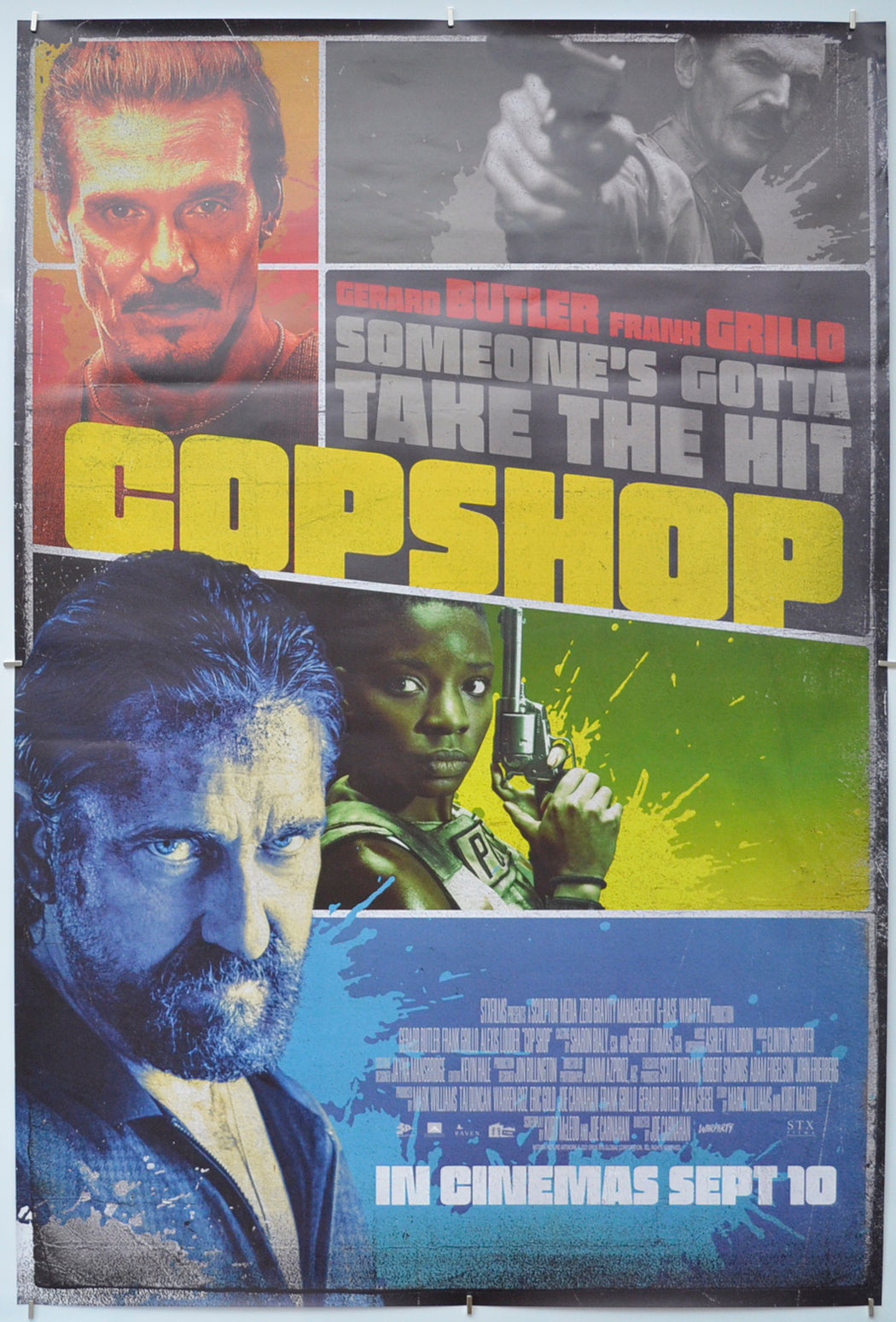 Copshop - Original One Sheet Poster - Film Poster - Movie Poster