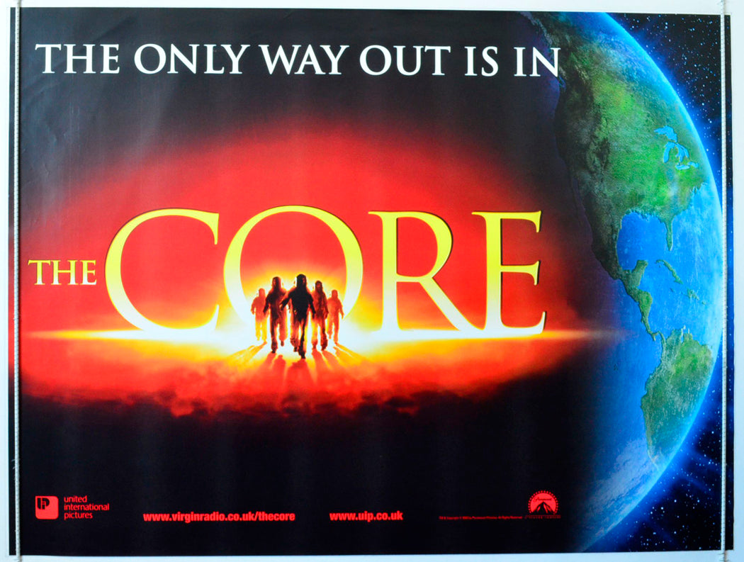 The Core Original British Quad Poster - Movie Poster