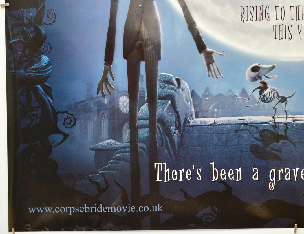 Corpse Bride (Bottom Left) Cinema Quad Movie Poster 