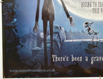 Corpse Bride (Bottom Left) Cinema Quad Movie Poster 