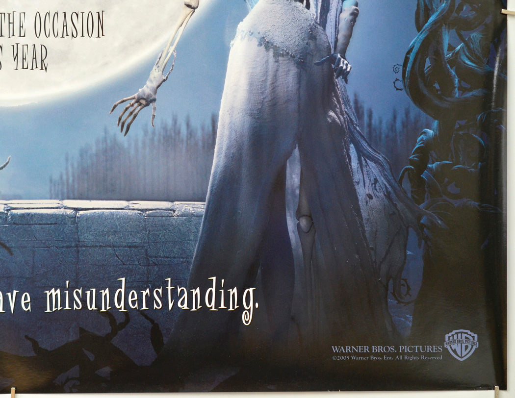 Corpse Bride (Bottom Right) Cinema Quad Movie Poster 