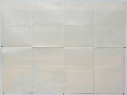 Corruption / Dead or Alive (Back) Cinema Quad Movie Poster 