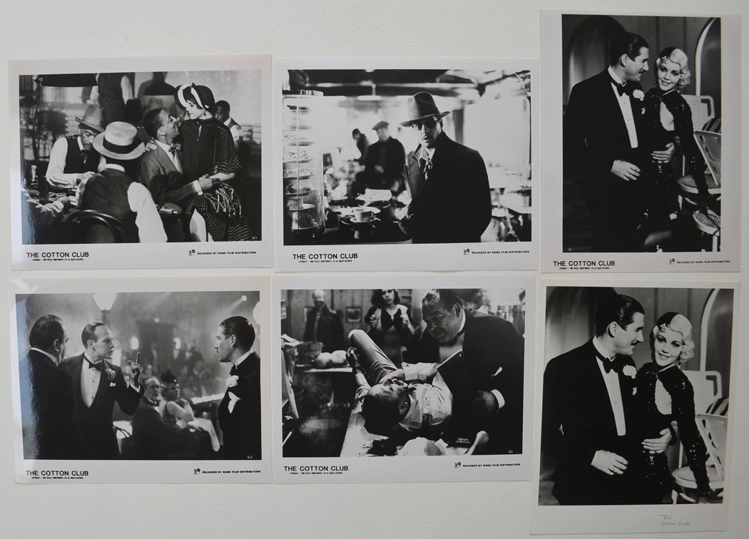 The Cotton Club  6 Original Black And White Press Stills 