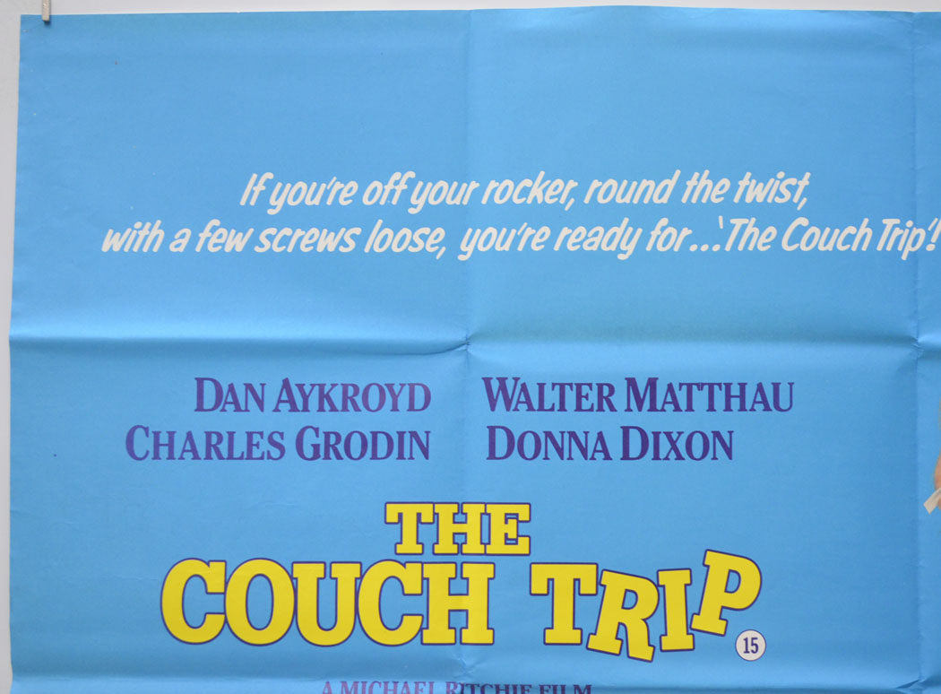 THE COUCH TRIP (Top Left) Cinema Quad Movie Poster 