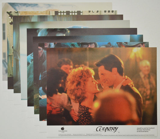 COUNTRY (Full View) Cinema Set of Colour FOH Stills / Lobby Cards  