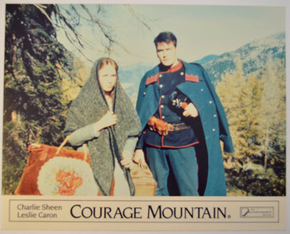 COURAGE MOUNTAIN (Card 1) Cinema Set of Colour FOH Stills / Lobby Cards 