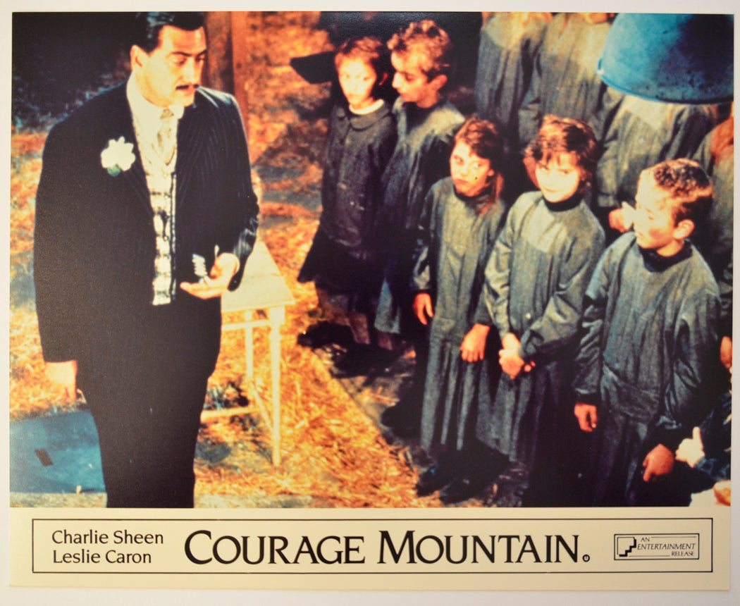 COURAGE MOUNTAIN (Card 4) Cinema Set of Colour FOH Stills / Lobby Cards 