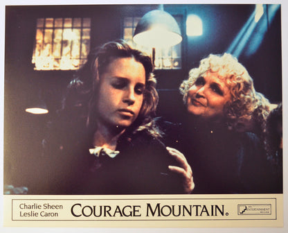 COURAGE MOUNTAIN (Card 7) Cinema Set of Colour FOH Stills / Lobby Cards 