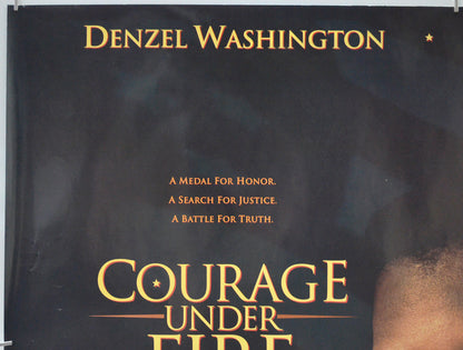 COURAGE UNDER FIRE (Top Left) Cinema Quad Movie Poster 