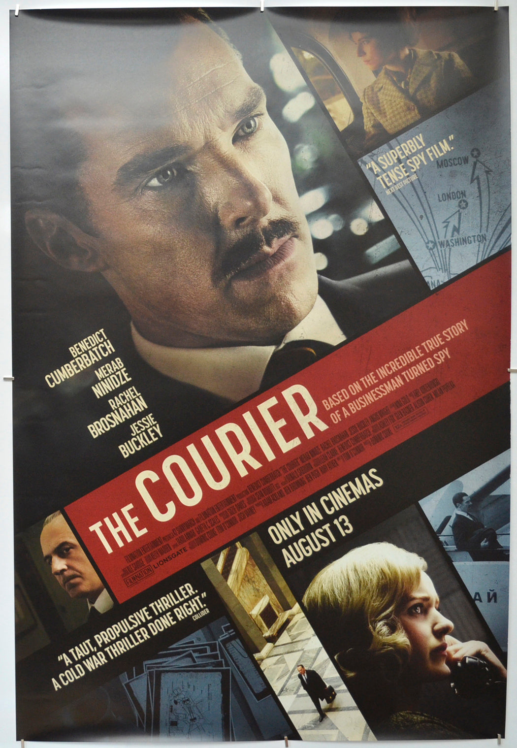 The Courier - Original One Sheet Poster - Film Poster - Movie Poster