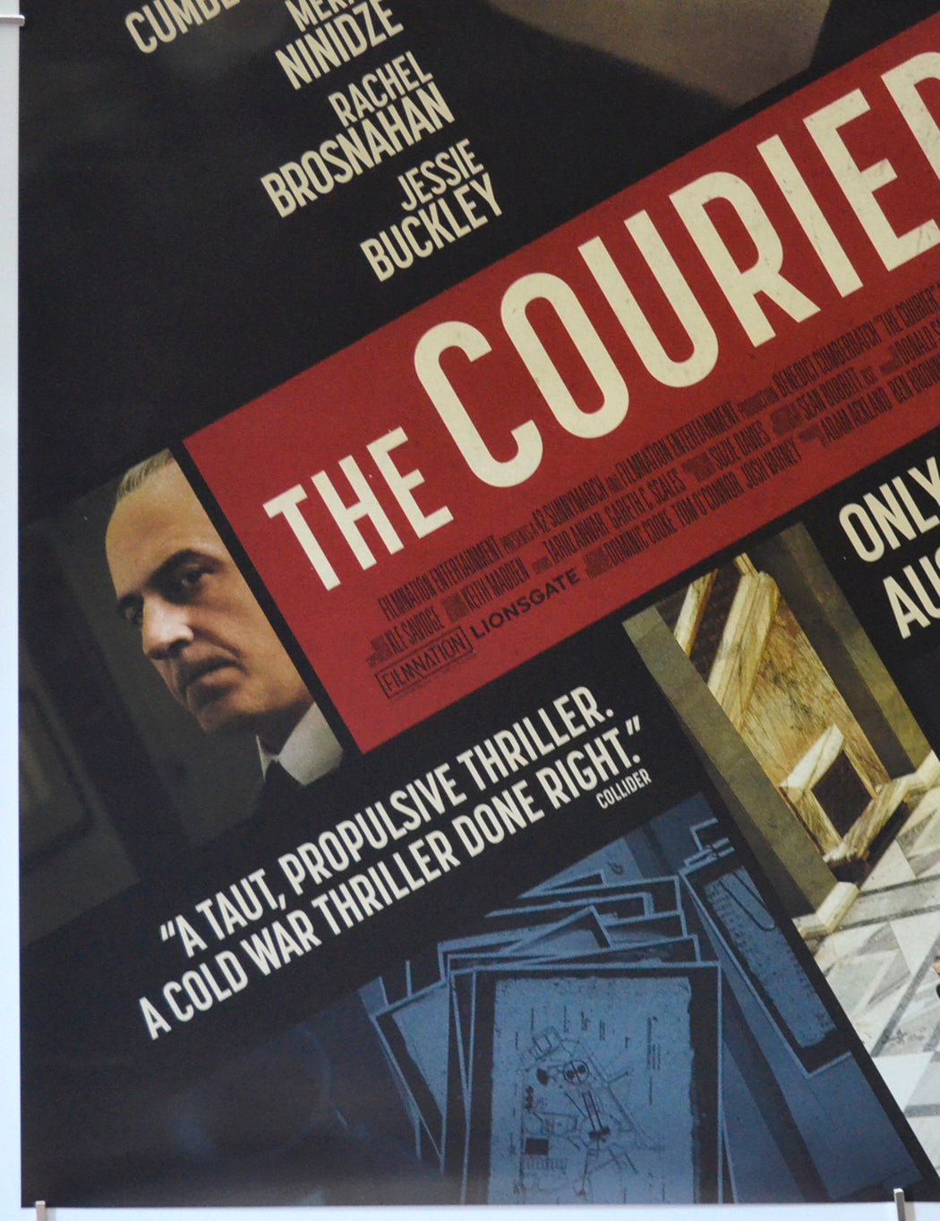 THE COURIER (Bottom Left) Cinema One Sheet Movie Poster 