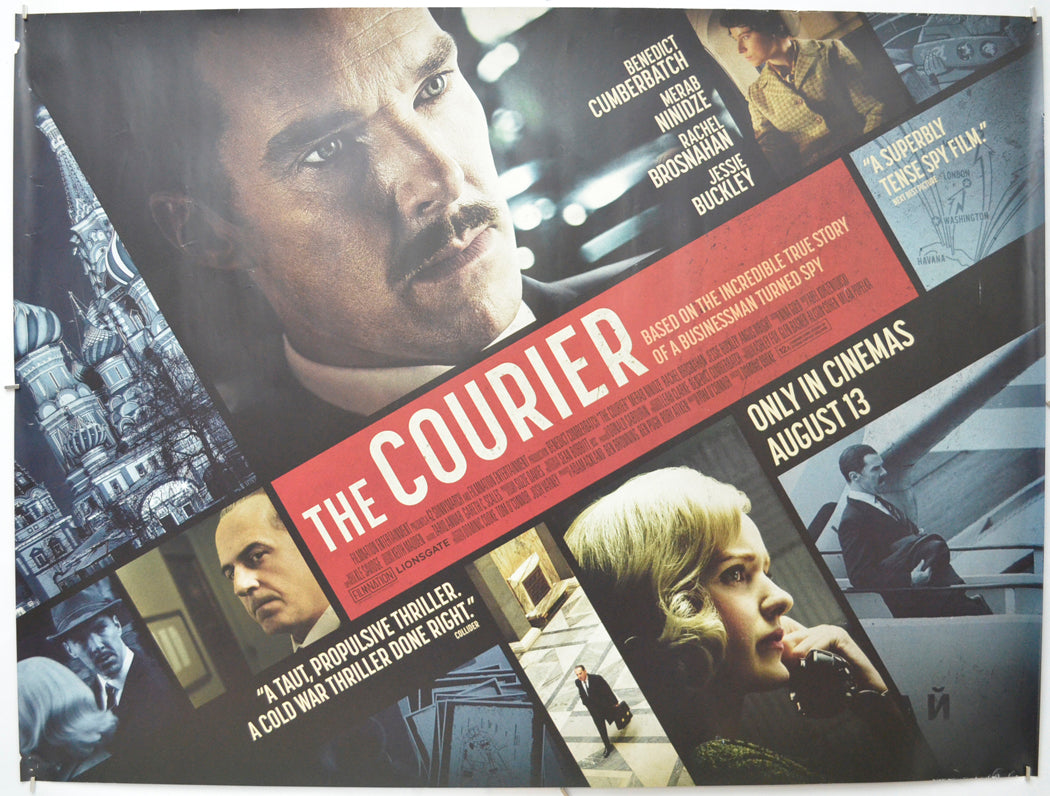 The Courier - Original Quad Poster - Film Poster - Movie Poster