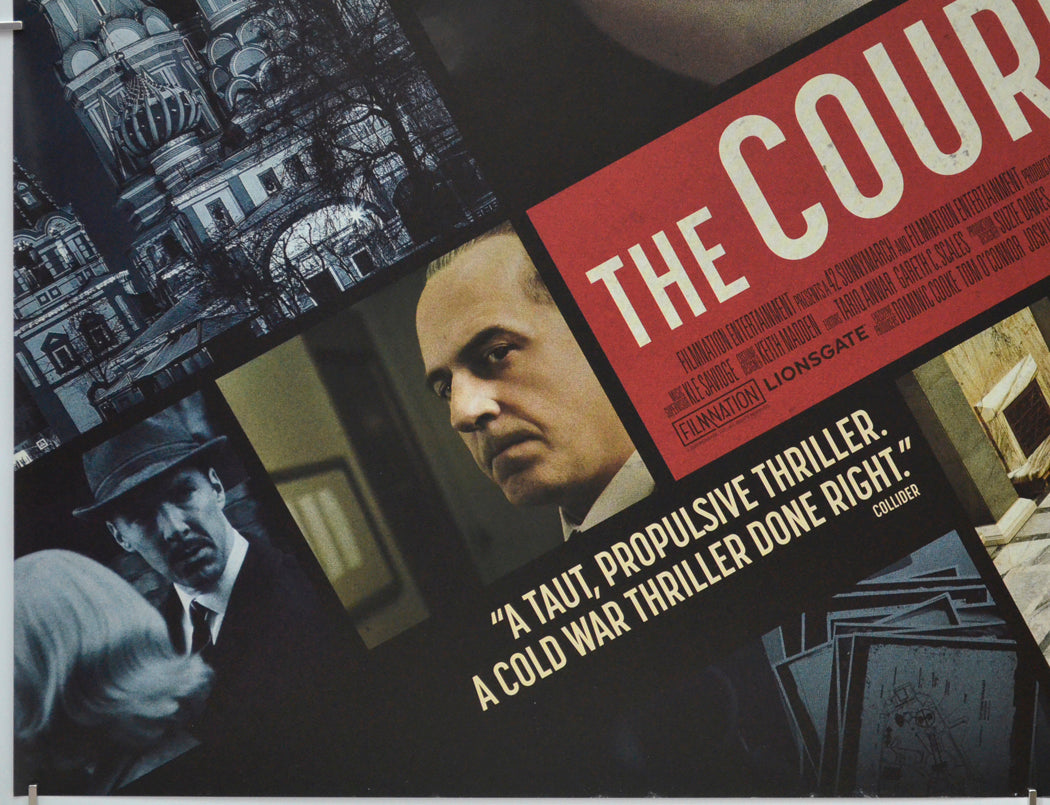 THE COURIER (Bottom Left) Cinema Quad Movie Poster 