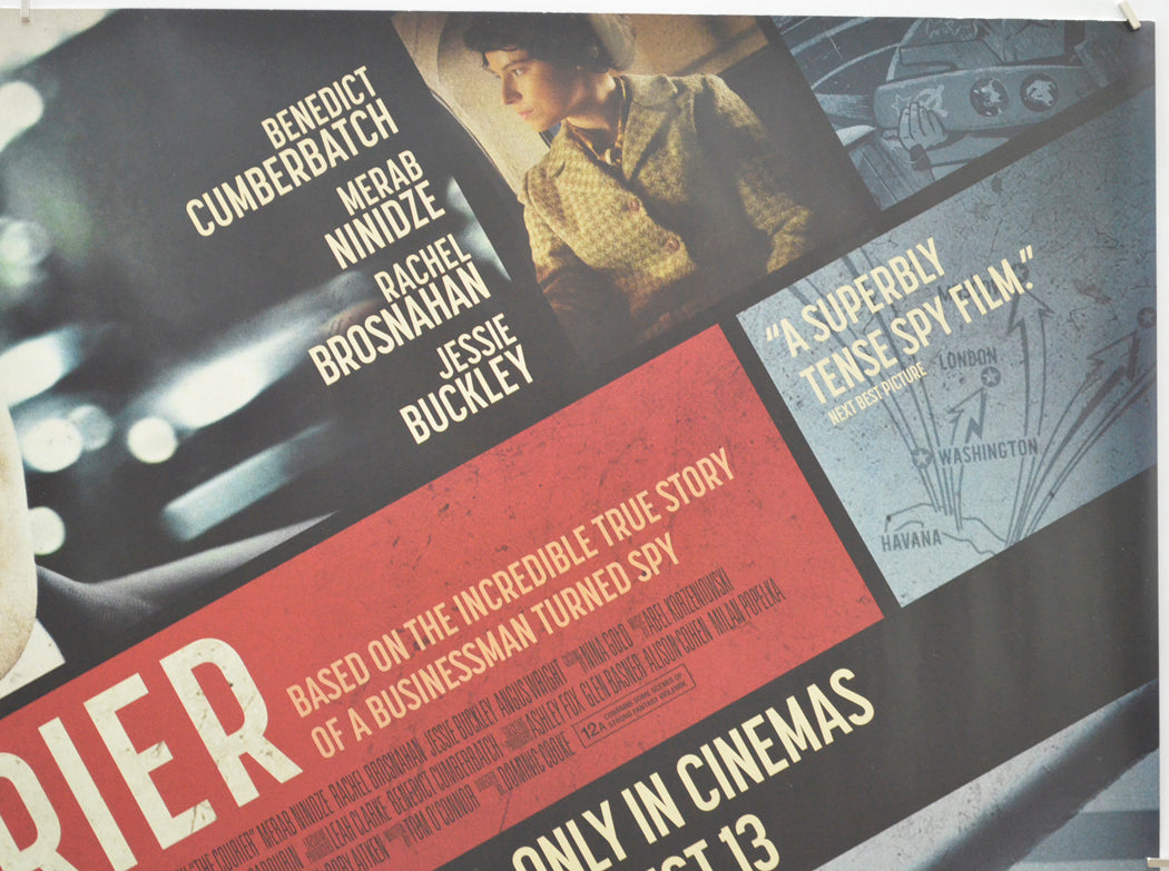 THE COURIER (Top Right) Cinema Quad Movie Poster 