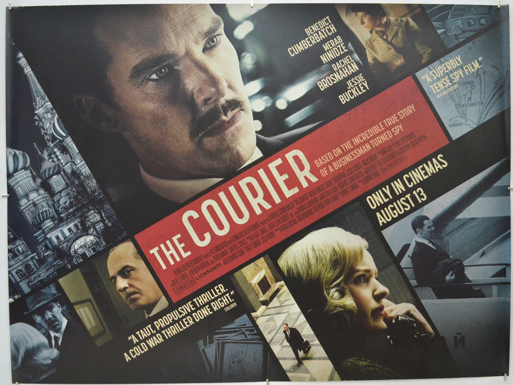 The Courier - Original Quad Poster - Film Poster - Movie Poster